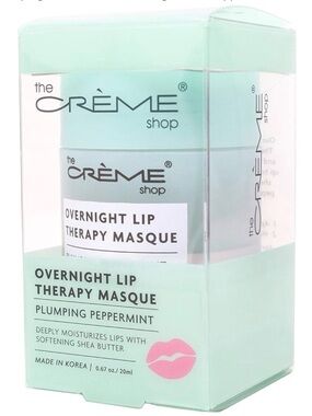 the CRÈME shop Overnight Lip Therapy Masque Plumping Peppermint